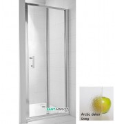 Дверь душевая Jika Cubito Pure 90х195 см профиль хром стекло Arctic H2552420026661