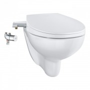 Унітаз підвісний Grohe BauCeramic з сидінням з функцією біде і термостатом альпін-білий 39652SH0