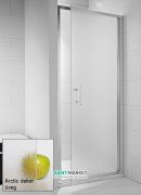 Двері душова Jika Cubito Pure 100х195 см профіль хром скло Arctic H2542430026661