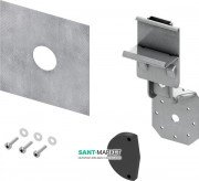 Кріплення для настінного куточка TECE TECEprofil хром 9020046