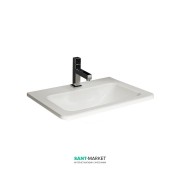 Раковина для ванної Jika Cubito perla 55 см вбудована зверху кераміка білий H8174221001041