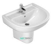 Раковина для ванной подвесная Volle Virgo 60 см керамика белый 13-23-600