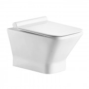 Унітаз підвісний Volle Leon Rimless з кришкою Slim Soft-Close білий 13-11-160