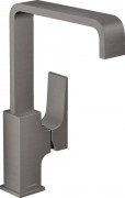 Змішувач для раковини Hansgrohe Metropol 230 з донним клапаном змішувач чорний хром шліфований 32511340