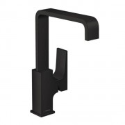 Змішувач для раковини Hansgrohe Metropol 230 з донним клапаном змішувач чорний матовий 32511670