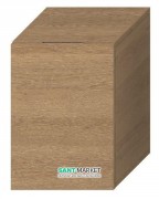 Шкафчик подвесной Jika Cubito однодверный петли слева дуб H43J4201105191