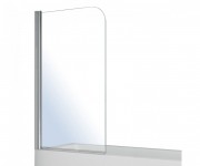 Шторка на ванну 80 см поворотна Volle скло прозоре 10-11-100