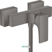 Смеситель для душа Hansgrohe Metropol однорычажный черный хром шлифованный 32560340