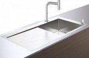 Мийка для кухні Hansgrohe C71 C71-F450-07 з одноважільним кухонним змішувачем і системою зливу з ручним керуванням сталь 43205800