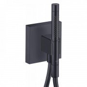 Душовий набір Hansgrohe Axor Starck Organic чорний матовий 12626350