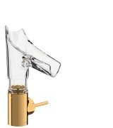 Смеситель для раковины Hansgrohe Axor Starck V со стеклянным изливом 12123990