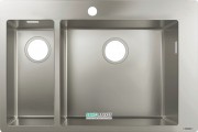 Мийка для кухні вбудована Hansgrohe S71 S711-F655 нержавіюча сталь 43309800