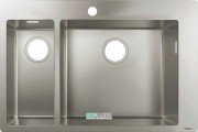 Мойка для кухни встраиваемая Hansgrohe S71 S711-F655 нержавеющая сталь 43309800