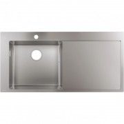 Мойка для кухни встраиваемая Hansgrohe S71 S716-F450 нержавеющая сталь 43331800