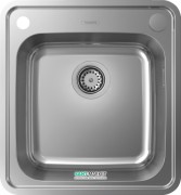 Мийка для кухні вбудована Hansgrohe S41 S412-F400 нержавіюча сталь 43335800