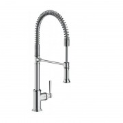 Смеситель для кухни Hansgrohe Axor Montreux Semi-Pro с выдвижной лейкой хром 16582000
