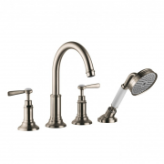 Смеситель для ванной Hansgrohe Axor Montreux шлифованный никель 16554820