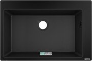 Мийка для кухні вбудована Hansgrohe S51 S510-F660 SilicaTec чорний графіт 43313170