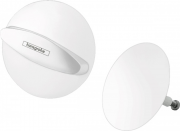 Зовнішня частина набору для зливу і переливу Hansgrohe Flexaplus білий матовий 58185700