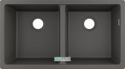 Мийка для кухні монтаж під стільницю Hansgrohe S51 S510-U770 SilicaTec сірий камінь 43434290