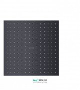 Верхний душ Hansgrohe Axor ShowerSolutions 250х250 2jet потолочный монтаж чёрный 35313350