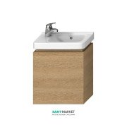 Тумба підвісна під раковину Jika Cubito 45 см дуб H40J4201005191