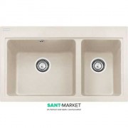 Мийка для кухні Franke Fiji FIG 620-80 врізна прямокутна Fragranite ваніль 114.0367.673