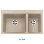 Мойка для кухни Franke Fiji FIG 620-80 врезная прямоугольная Fragranite бежевый 114.0367.674