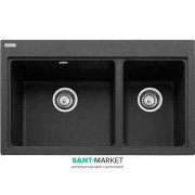 Мойка для кухни Franke Fiji FIG 620-80 врезная прямоугольная Fragranite оникс 114.0367.675