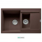 Мийка для кухні Franke Maris MRG 651-78 врізна зворотний Fragranite шоколад 114.0381.017