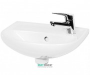 Міні-раковина для ванної Jika Lyra Plus 40х31 см отвір праворуч білий H8153810001061