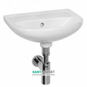 Мини-раковина для ванной Jika Lyra Plus 40х31 см без отверстия белый H8153810001091