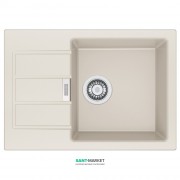 Мийка для кухні Franke Sirius SID 611-62 Slim врізна зворотний з двома отворами Tectonite маскарпоне 114.0497.940
