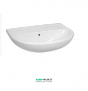 Раковина для ванной Jika Lyra Plus 50х41 см без отверстия белый H8143810001091