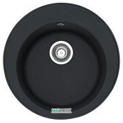 Мойка для кухни Franke Ronda ROG 610 врезная круглая Fragranite оникс 114.0381.019