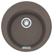 Мийка для кухні Franke Ronda ROG 610 врізна кругла Fragranite шторм 114.0381.024