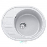Мойка для кухни Franke Ronda ROG 611-62 врезная оборотная Fragranite белый 114.0381.069