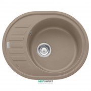 Мийка для кухні Franke Ronda ROG 611-62 врізна зворотний Fragranite мигдаль 114.0381.071