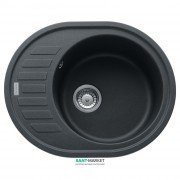 Мойка для кухни Franke Ronda ROG 611-62 врезная оборотная Fragranite оникс 114.0381.072