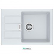 Мойка для кухни Franke Sirius SID 611-62 Slim врезная оборотная с двумя отверстиями Tectonite белый 114.0497.939