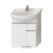 Тумба підвісна під раковину Jika Lyra Plus 60 см білий H4531220383001