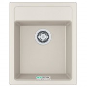 Мийка для кухні Franke Sirius SID 610-40 врізна прямокутна Tectonite маскарпоне 114.0498.002