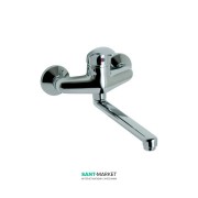 Смеситель для кухни Jika Lyra Plus однорычажный настенный хром H3512770042101