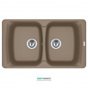 Мийка для кухні Franke Antea AZG 620 врізна зворотний Fragranite мигдаль 114.0498.070
