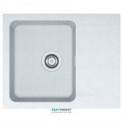 Мийка для кухні Franke Orion OID 611-62 врізна зворотний з двома отворами Tectonite білий 114.0498.007