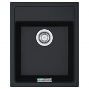 Мийка для кухні Franke Sirius SID 610-40 врізна прямокутна Tectonite чорний 114.0497.988