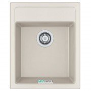 Мийка для кухні Franke Sirius SID 610-40 врізна прямокутна Tectonite маскарпоне 114.0498.002