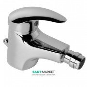 Смеситель для биде Jika Lyra Plus однорычажный с донным клапаном хром H3412710040011