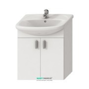 Тумба підвісна під раковину Jika Lyra Plus 65 см білий H4519624323001