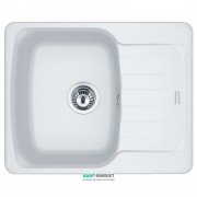 Мойка для кухни Franke Antea AZG 611-62 врезная оборотная Fragranite белый 114.0499.163